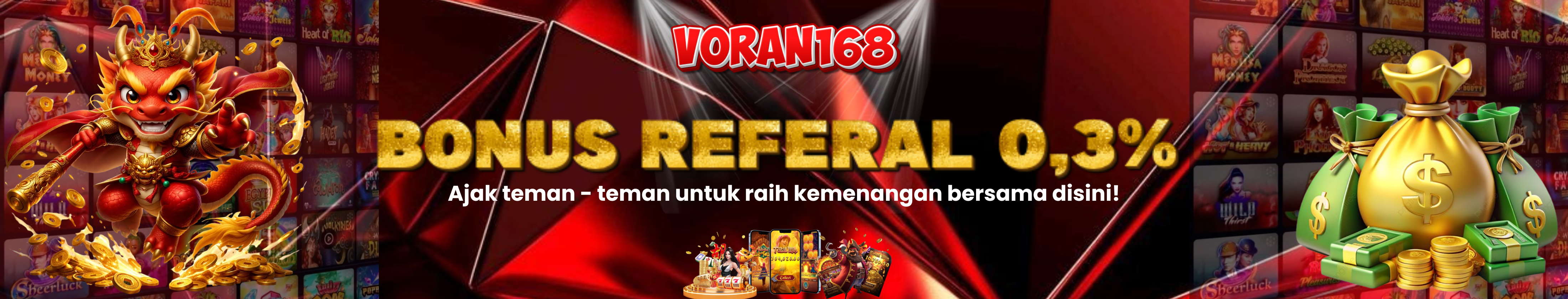 BONUS REFERAL 0,3%